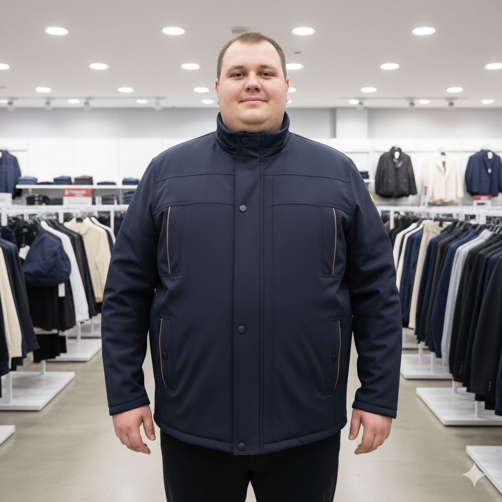 اورکت مردانه سایز بزرگ و قواره دار